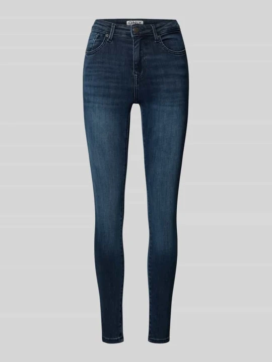 Zdjęcie produktu Jeansy o kroju skinny fit z mieszanki bawełny model 'POWER' Only Jeansowy niebieski