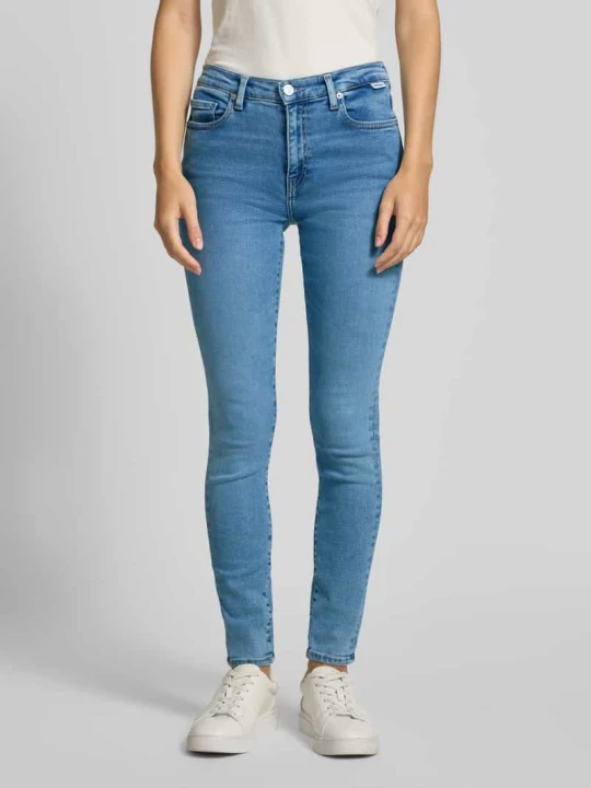 Zdjęcie produktu Jeansy o kroju skinny fit z mieszanki bawełny model ‘TILLAA’ ARMEDANGELS Jasnoniebieski