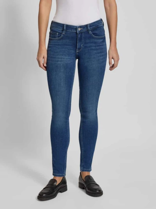 Zdjęcie produktu Jeansy o kroju skinny fit z mieszanki bawełny Tom Tailor Jeansowy niebieski