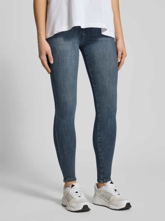 Zdjęcie produktu Jeansy w kroju skinny fit z Mieszanka bawełny ekologicznej Model 'POWER' Only Jeansowy niebieski