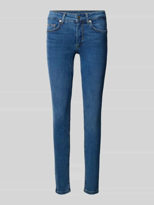 Zdjęcie produktu Jeansy o kroju skinny fit z wpuszczanymi kieszeniami Liu Jo Jasnoniebieski