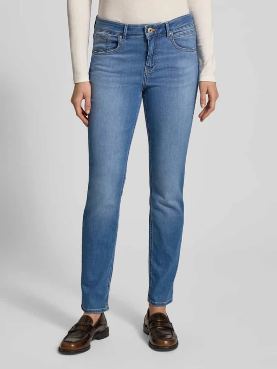 Zdjęcie produktu Jeansy o kroju skinny fit z wpuszczanymi kieszeniami Model 'SHAKIRA' BRAX Jasnoniebieski