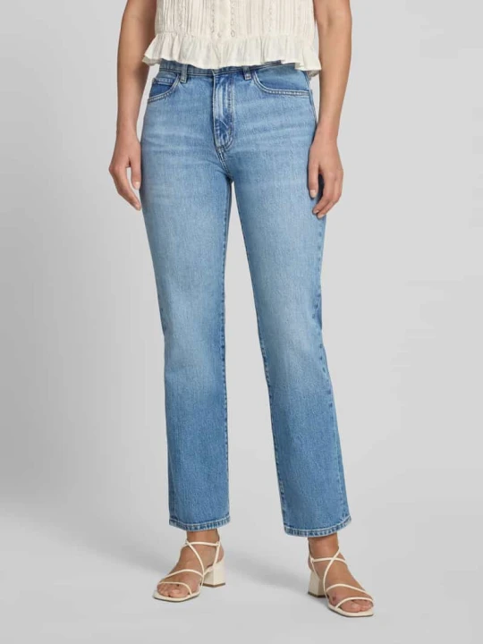 Zdjęcie produktu Jeansy o kroju slim fit bootcut z mieszanka bawełny model 'PARKWAY-STR' Boss Jeansowy niebieski
