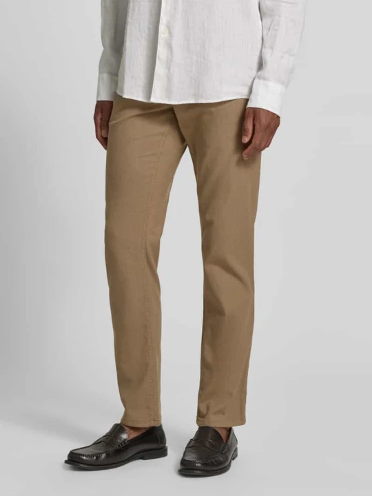 Zdjęcie produktu Jeansy o kroju slim fit w 5 kieszeni Christian Berg Jasnobrązowy