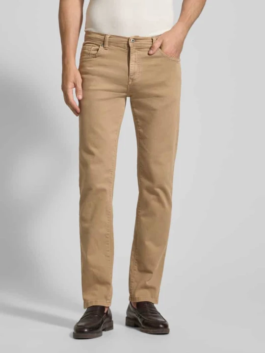 Zdjęcie produktu Jeansy o kroju slim fit w 5 kieszeni MCNEAL Jasnobrązowy