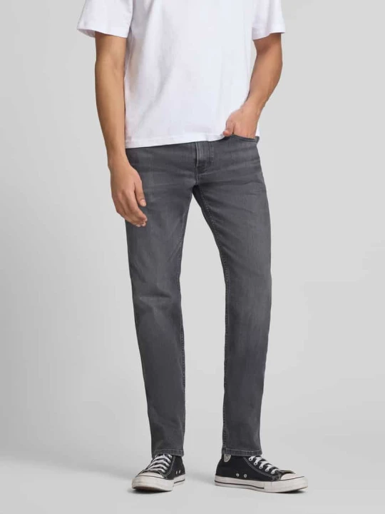 Zdjęcie produktu Jeansy o kroju slim fit w 5 kieszeni model 'Anbass' Replay Ciemnoszary