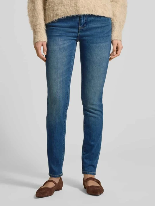 Zdjęcie produktu Jeansy o kroju slim fit z 5 kieszeniami Armani Exchange Jeansowy niebieski