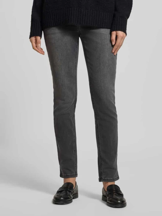 Zdjęcie produktu Jeansy o kroju slim fit z 5 kieszeniami Betty Barclay Ciemnoszary