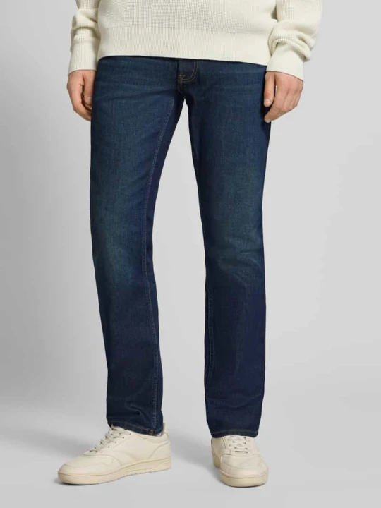 Zdjęcie produktu Jeansy o kroju slim fit z 5 kieszeniami Calvin Klein Jeans Ciemnoniebieski