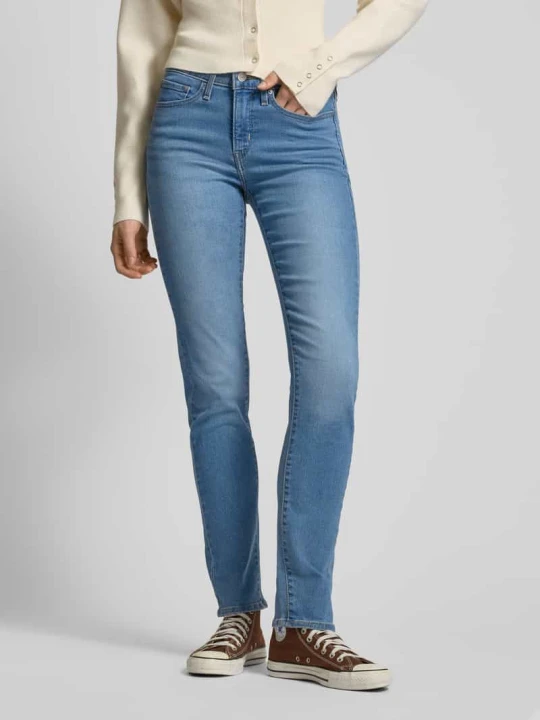 Zdjęcie produktu Jeansy o kroju slim fit z 5 kieszeniami model ‘312’ Levi's Błękitny