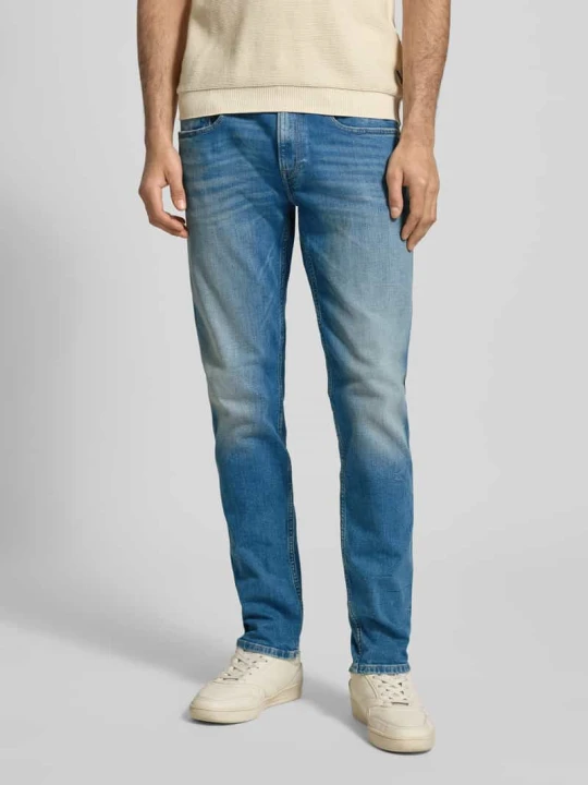 Zdjęcie produktu Jeansy o kroju slim fit w 5 kieszeni Model „Anbass” Replay Jeansowy niebieski