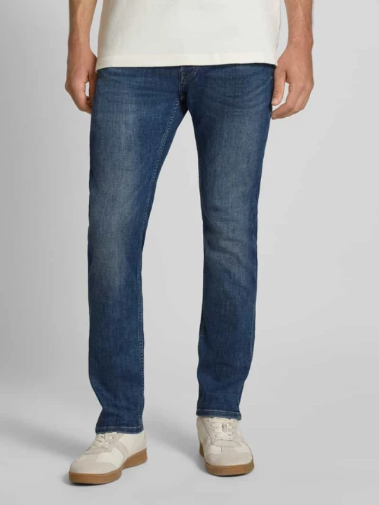 Zdjęcie produktu Jeansy o kroju slim fit z 5 kieszeniami model ‘GLENN’ Jack&Jones Jeansowy niebieski