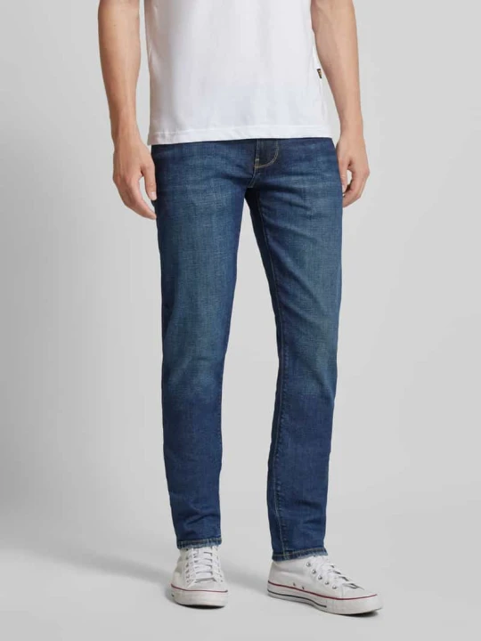 Zdjęcie produktu Jeansy o kroju slim fit z 5 kieszeniami model ‘Hatch’ Pepe Jeans Niebieski