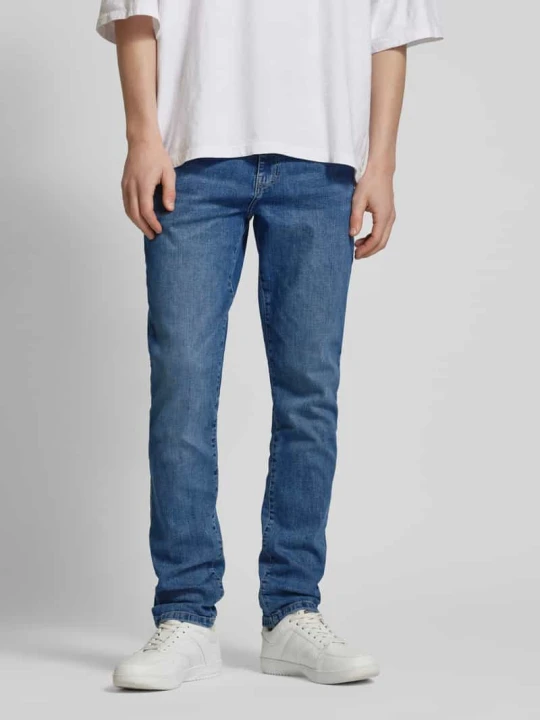 Zdjęcie produktu Jeansy o kroju slim fit z 5 kieszeniami model ‘LOOM’ Only & Sons Jeansowy niebieski