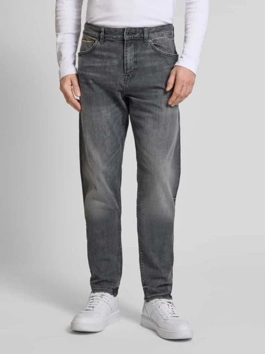 Zdjęcie produktu Jeansy o kroju slim fit z 5 kieszeniami model ‘Maine’ Boss Jeansowy niebieski