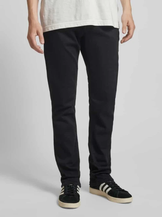 Zdjęcie produktu Jeansy o kroju slim fit z 5 kieszeniami model ‘SCANTON’ Tommy Jeans Czarny