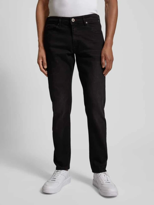 Zdjęcie produktu Jeansy o kroju slim fit z 5 kieszeniami Petrol Czarny