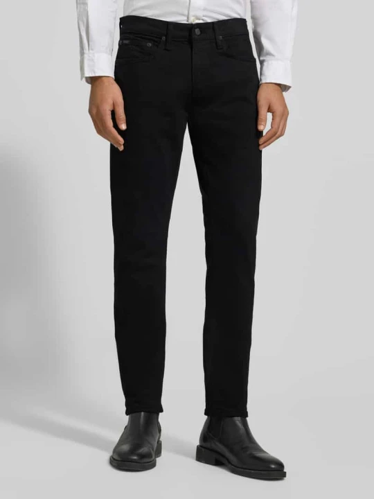 Zdjęcie produktu Jeansy o kroju slim fit z 5 kieszeniami Polo Ralph Lauren Czarny