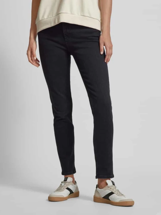 Zdjęcie produktu Jeansy o kroju slim fit w 5 kieszeni Smith & Soul Czarny