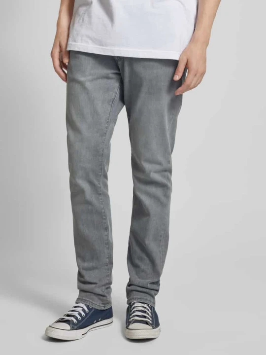 Zdjęcie produktu Jeansy o kroju slim fit z bocznymi, wpuszczanymi kieszeniami model ‘GLENN’ Jack&Jones Jeansowy niebieski
