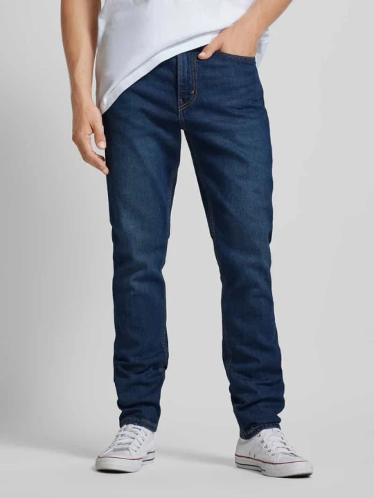 Zdjęcie produktu Jeansy w kroju slim fit z detalem z logo model '515' Levi's Ciemnoniebieski