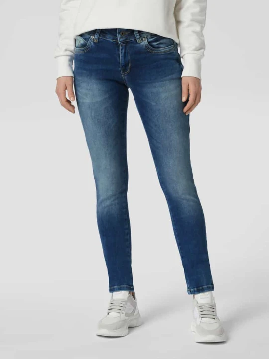 Zdjęcie produktu Jeansy o kroju slim fit z dodatkiem streczu Blue Monkey