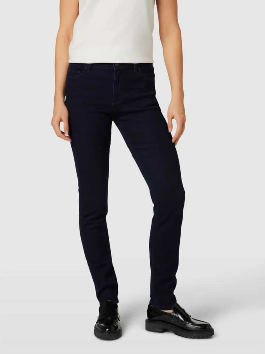 Zdjęcie produktu Jeansy o kroju slim fit z dodatkiem streczu model ‘Crosby Relaxed Slim’ Mustang Granatowy