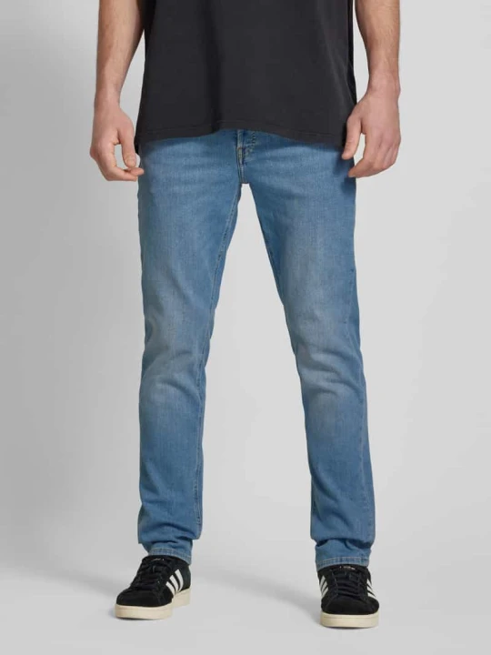 Zdjęcie produktu Jeansy o kroju slim fit z dodatkiem streczu model ‘Glenn’ Jack&Jones Jeansowy niebieski