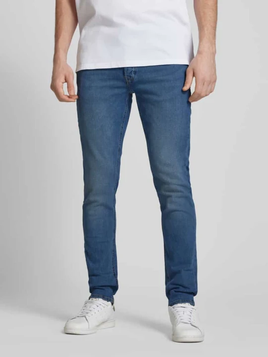 Zdjęcie produktu Jeansy o kroju slim fit z dodatkiem streczu model ‘GLENN’ Jack&Jones Jeansowy niebieski