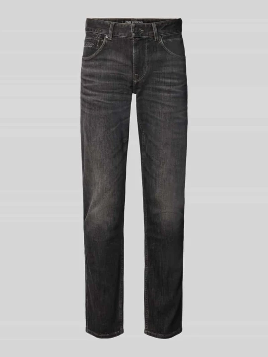 Zdjęcie produktu Jeansy o kroju slim fit z dodatkiem wiskozy model 'Nightflight' PME Legend Antracytowy