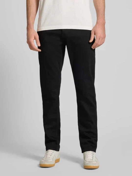 Zdjęcie produktu Jeansy o kroju slim fit w klasycznym stylu 5 kieszeni REVIEW Czarny