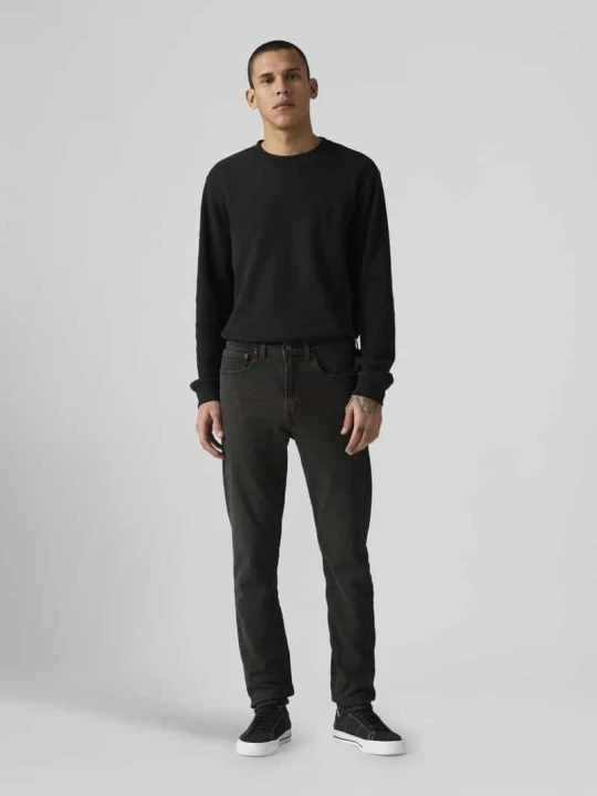 Zdjęcie produktu Jeansy o kroju slim fit z mieszanka bawełny model '515™ SLIM TAPER' Levi's Antracytowy