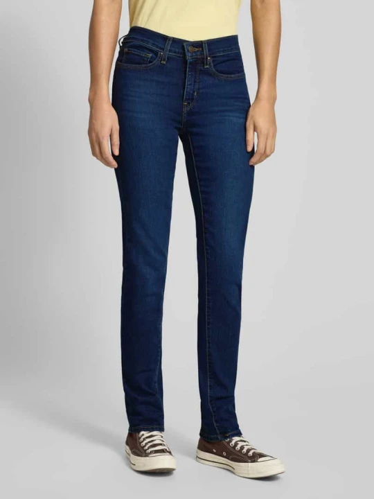 Zdjęcie produktu Jeansy o kroju slim fit z mieszanki bawełny model '312' Levi's Niebieski