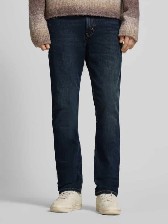 Zdjęcie produktu Jeansy o kroju slim fit z mieszanki bawełny model „511™” Levi's Ciemnoniebieski