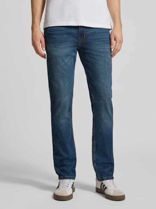 Zdjęcie produktu Jeansy o kroju slim fit z mieszanki bawełny model '511®' Levi's Ciemnoniebieski