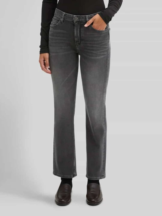 Zdjęcie produktu jeansy o kroju slim fit z mieszanki bawełny model 'D-JEANS' Marc O'Polo Średnioszary