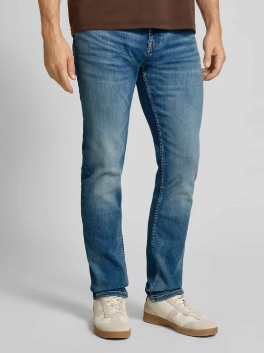 Zdjęcie produktu Jeansy o kroju slim fit z mieszanki bawełny model ‘DELAWARE’ Boss Błękitny