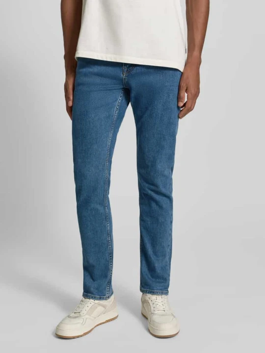 Zdjęcie produktu Jeansy o kroju slim fit z mieszanki bawełny model ‘DELAWARE’ Boss Niebieski