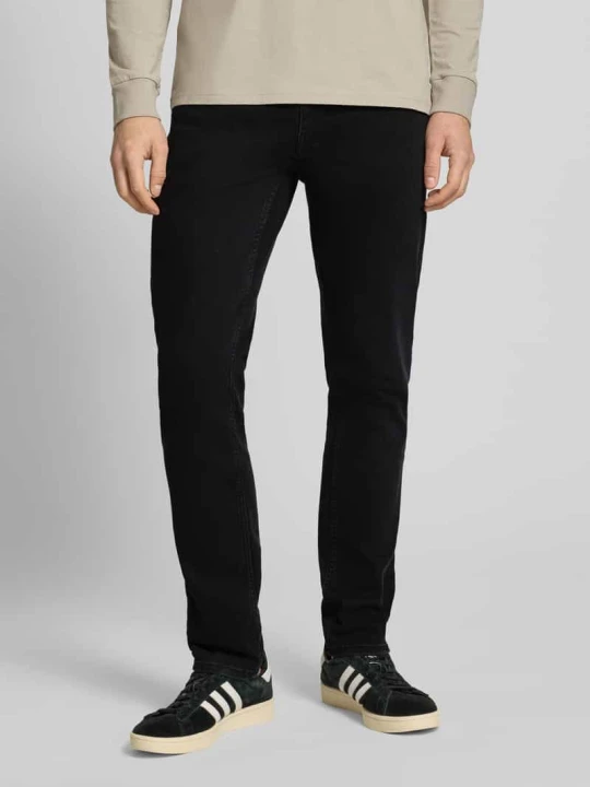 Zdjęcie produktu Jeansy o kroju slim fit z mieszanki bawełny model „LOOM” Only & Sons Czarny