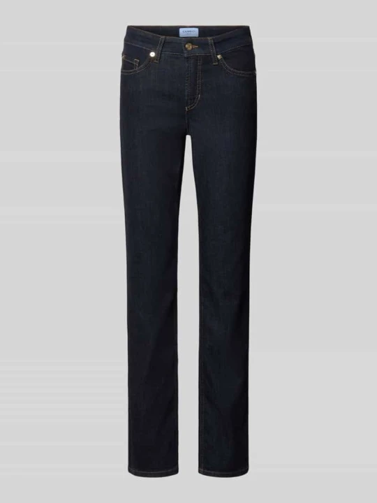 Zdjęcie produktu Jeansy o kroju slim fit z mieszanki bawełny model 'PIPER LONG' CAMBIO Ciemnoniebieski