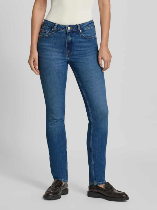 Zdjęcie produktu Jeansy o kroju slim fit z mieszanki bawełny Tommy Hilfiger Błękitny melanż