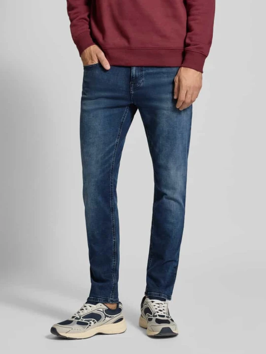 Zdjęcie produktu Jeansy o kroju slim fit z mieszanki bawełny Tommy Jeans Ciemnoniebieski