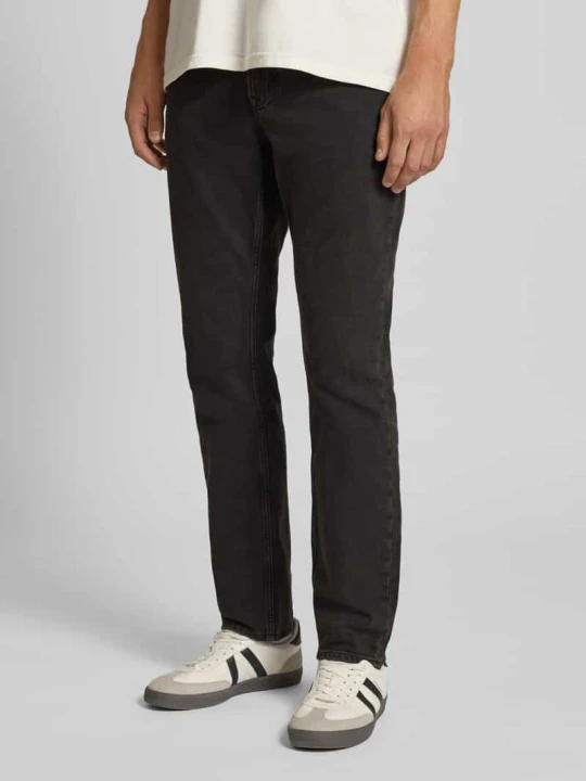Zdjęcie produktu Jeansy o kroju slim fit z naszywką z logo model ‘Essential’ Calvin Klein Jeans Czarny