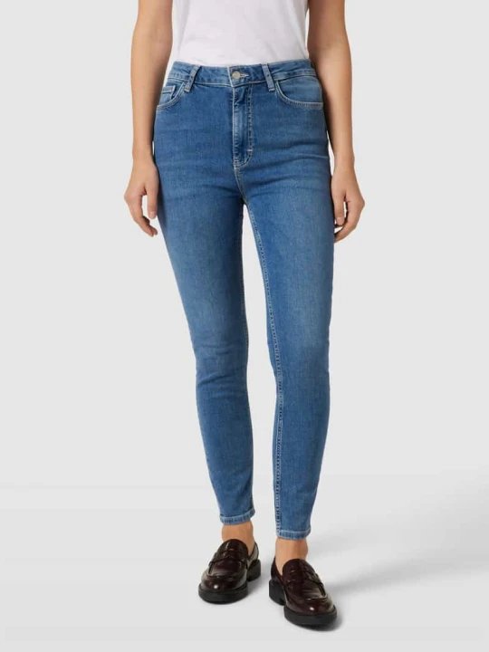 Zdjęcie produktu Jeansy o kroju slim fit z wpuszczanymi kieszeniami Jake*s Jeansowy niebieski