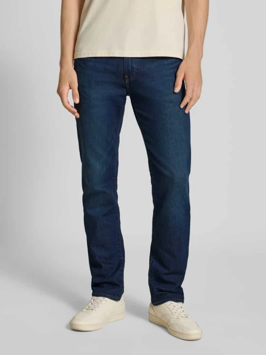 Zdjęcie produktu Jeansy o kroju slim fit z wpuszczanymi kieszeniami model ‘511®’ Levi's Jeansowy niebieski