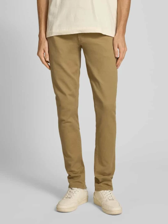 Zdjęcie produktu Jeansy o kroju slim fit z wpuszczanymi kieszeniami model ‘GLENN’ Jack&Jones Beżowy