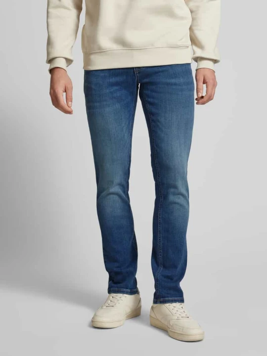 Zdjęcie produktu Jeansy o kroju slim fit z wyhaftowanym logo Tommy Jeans Jeansowy niebieski