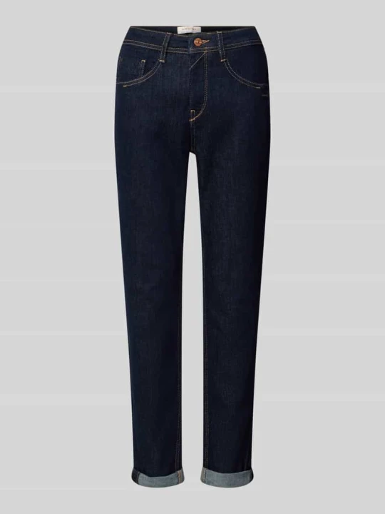 Zdjęcie produktu Jeansy o kroju slim fit z zakończeniem z podwinięciem Gang Ciemnoniebieski