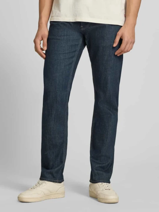 Zdjęcie produktu Jeansy o kroju slim tapered fit model 'Streem' G-Star Raw Ciemnoniebieski