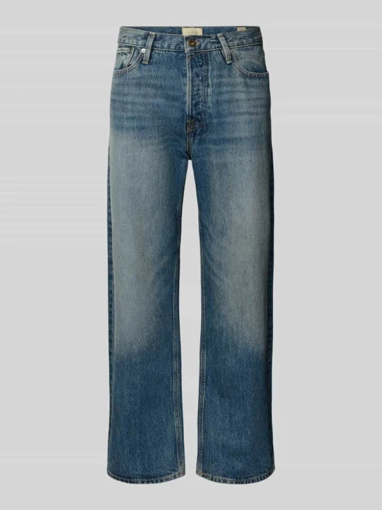 Zdjęcie produktu Jeansy o kroju straight fit model 'TED' Jack&Jones Jeansowy niebieski